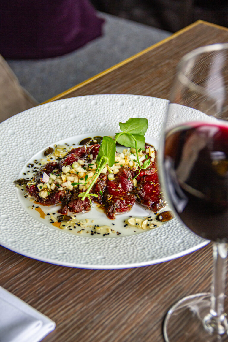 Tataki de bavette d’aloyau